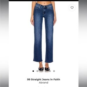 Abrand 99 straight fit jeans